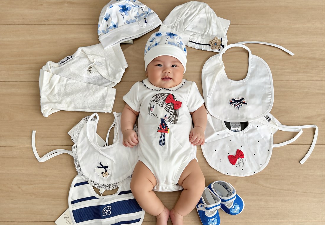The Little Doll 9-Piece Baby Gift Box (3M), thumbnail 3